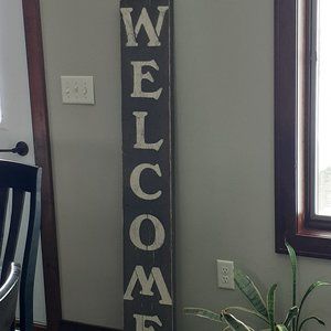 Welcome sign